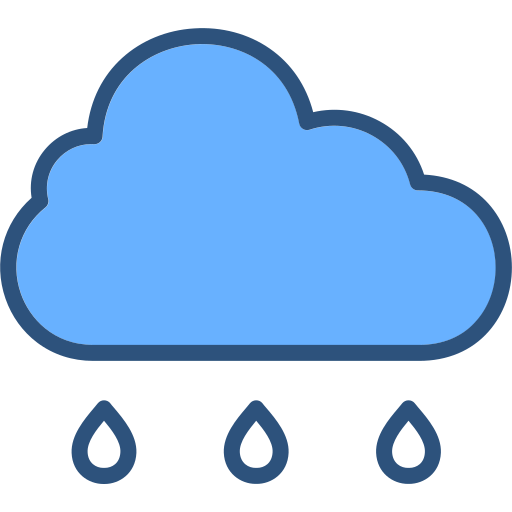 goccia di pioggia Generic Blue icona