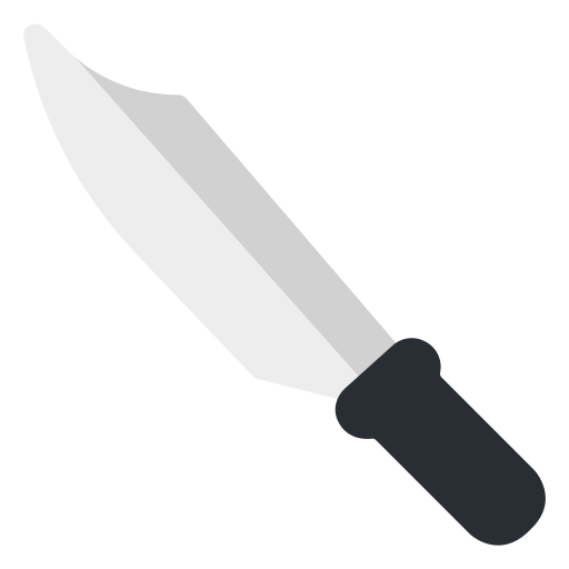 couteau Generic Flat Icône