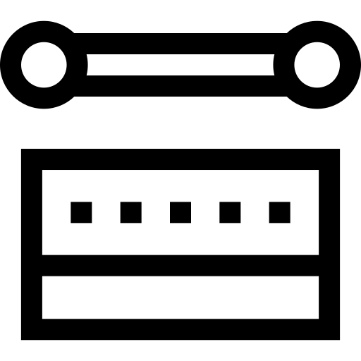 bodhrán Basic Straight Lineal Icône