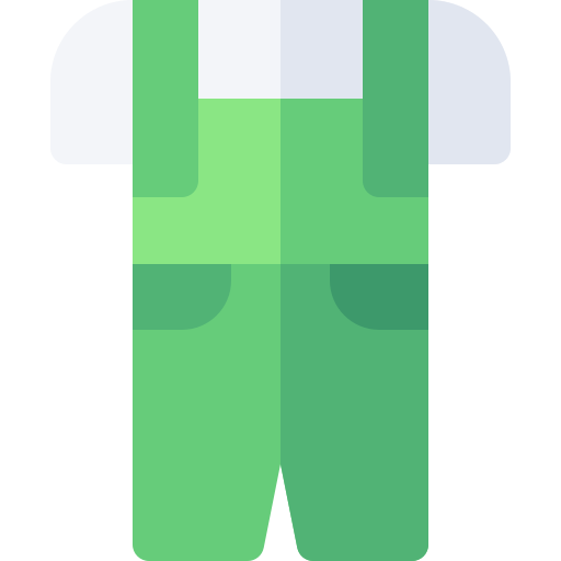 ダンガリー Basic Rounded Flat icon