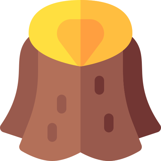 abrigo de piel Basic Rounded Flat icono