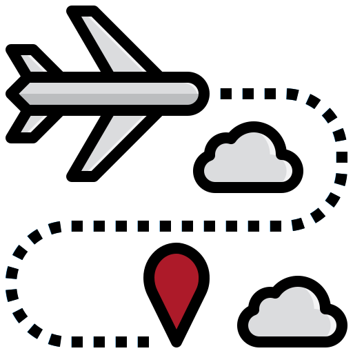 Direct flight Surang Lineal Color icon