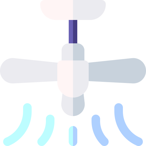 天井ファン Basic Rounded Flat icon