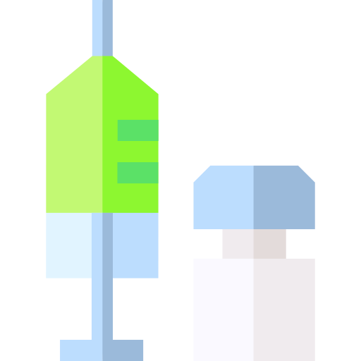 vaccin Basic Straight Flat Icône
