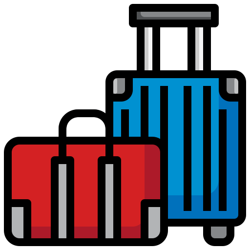 bagaż Surang Lineal Color ikona