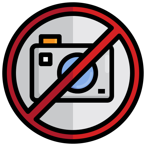 No camera Surang Lineal Color icon