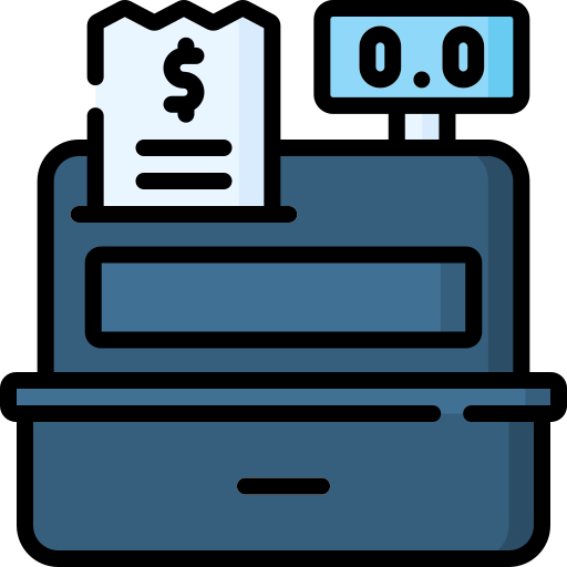 Cash counter Special Lineal color icon