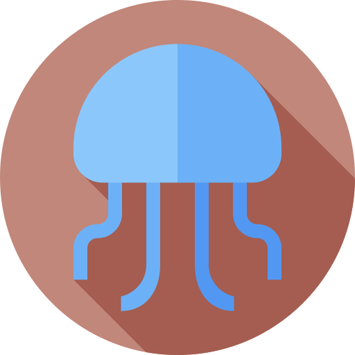 meduza Flat Circular Flat ikona