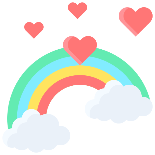 arco iris Generic Flat icono