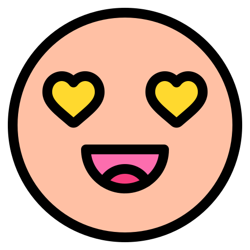 szczęśliwa twarz Generic Outline Color ikona