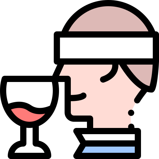 Wine tasting Detailed Rounded Lineal color icon