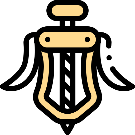 Corkscrew Detailed Rounded Lineal color icon