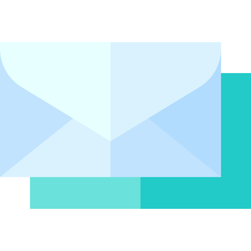 メール Basic Straight Flat icon