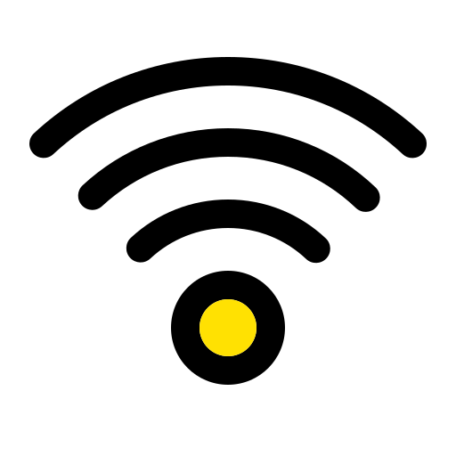signal Generic Outline Color Icône
