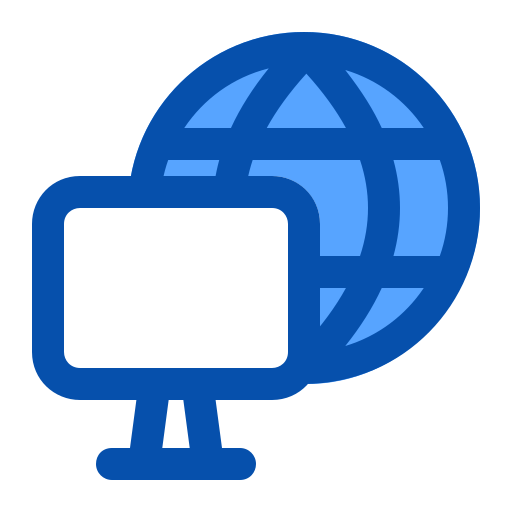 ブラウジング Generic Blue icon