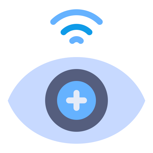 escáner de ojos Generic Flat icono