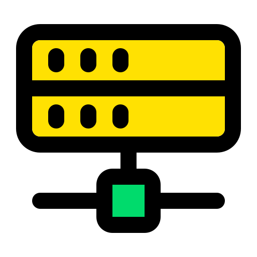 サーバ Generic Outline Color icon
