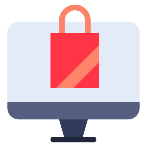 las compras en línea Generic Flat icono