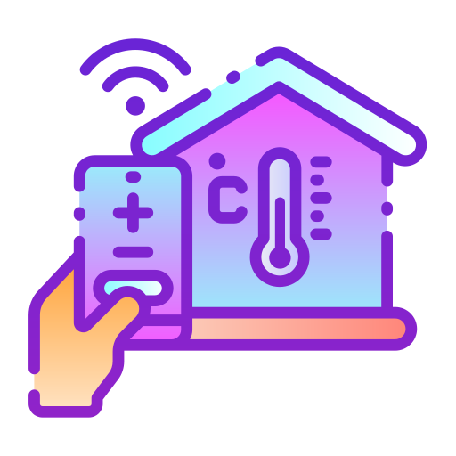 Smart heating Generic Lineal Color Gradient icon