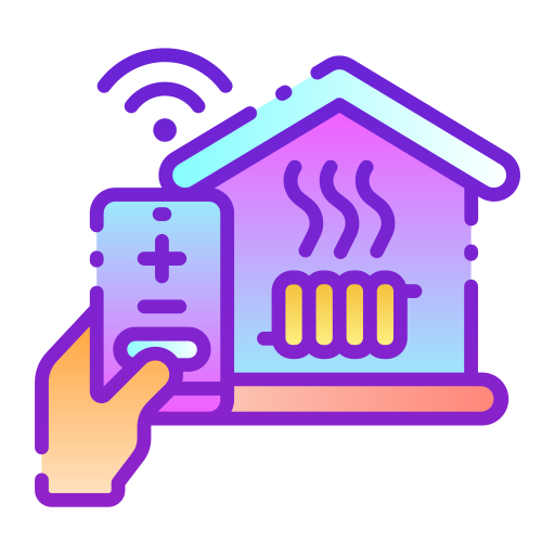 Smart heating Generic Lineal Color Gradient icon