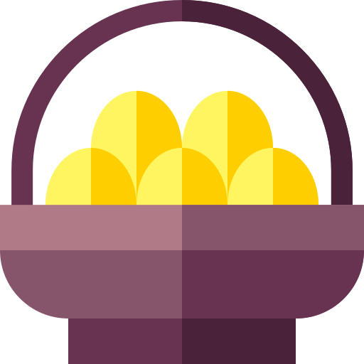 Eggs Basic Straight Flat icon