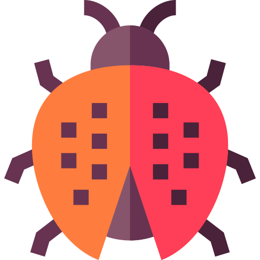 Ladybug Basic Straight Flat icon
