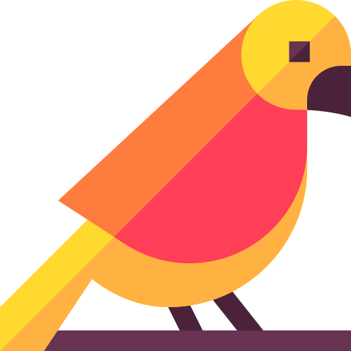 Bird Basic Straight Flat icon