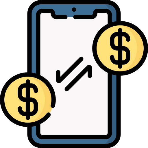 Money transfer Special Lineal color icon