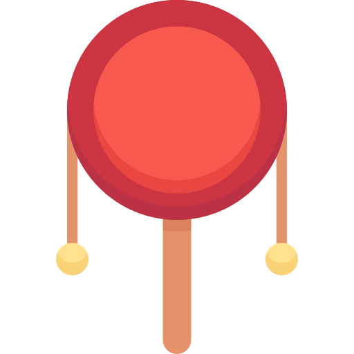 Rattle drum Special Flat icon