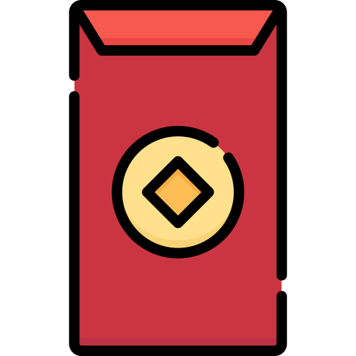 赤い封筒 Special Lineal color icon