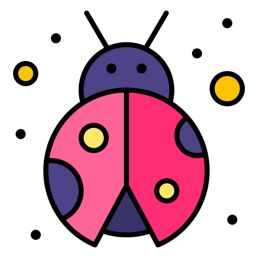 昆虫 Generic Outline Color icon