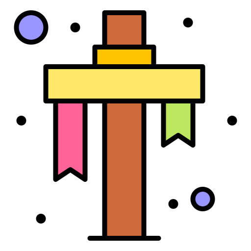 calvario Generic Outline Color icono
