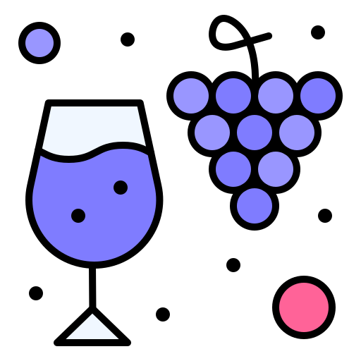 winogrona Generic Outline Color ikona