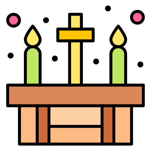 altar Generic Outline Color icono