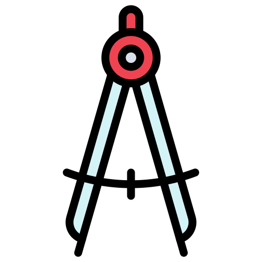 kompass zeichnen Generic Outline Color icon