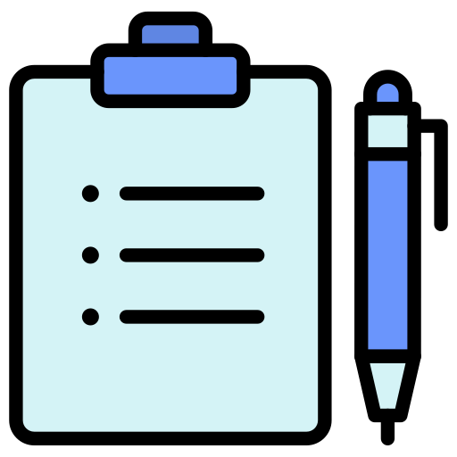 Tasks Generic Outline Color icon