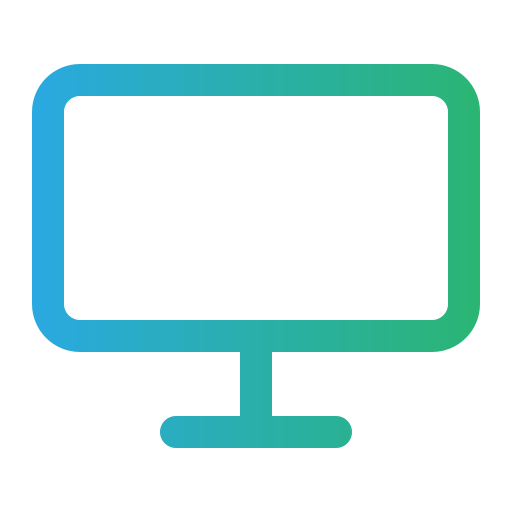 monitor Generic Gradient icon