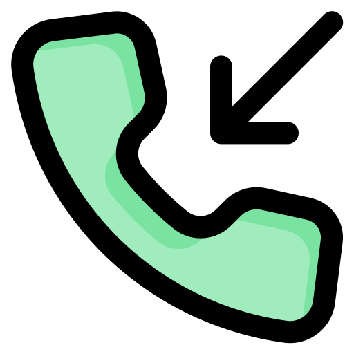 binnenkomend telefoongesprek Generic Outline Color icoon