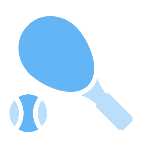 テニス Generic Blue icon