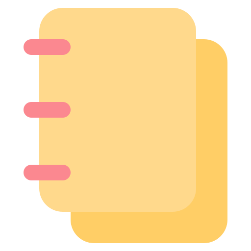 공책 Generic Flat icon