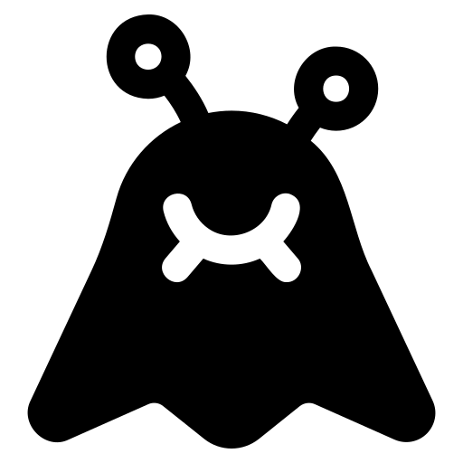 buitenaards Generic Glyph icoon