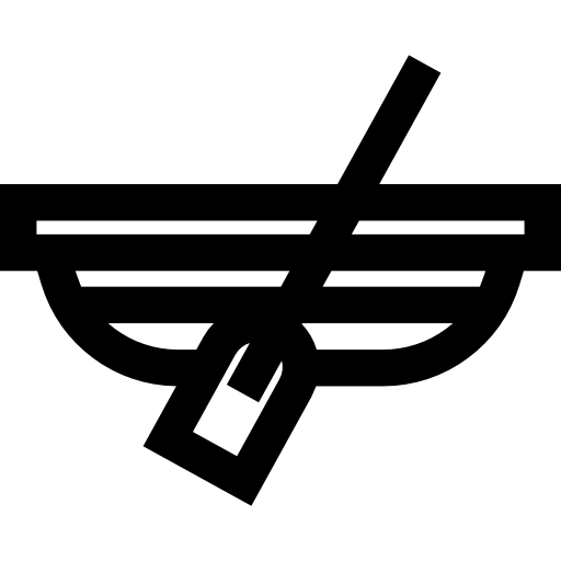 Łódź Basic Straight Lineal ikona