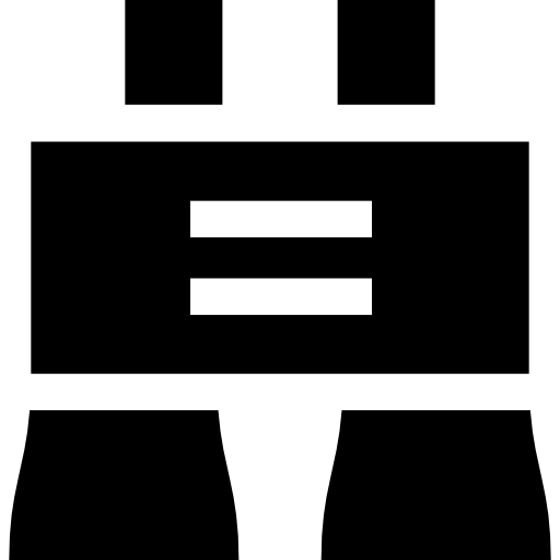 prismáticos Basic Straight Filled icono