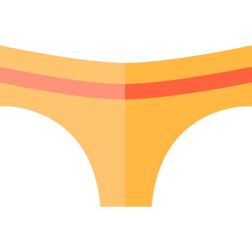 ondergoed Basic Straight Flat icoon