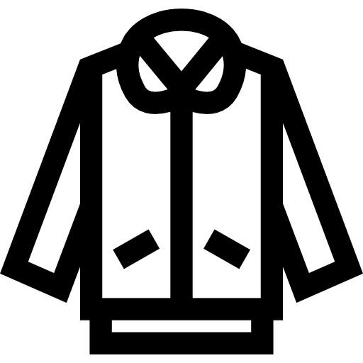 veste Basic Straight Lineal Icône