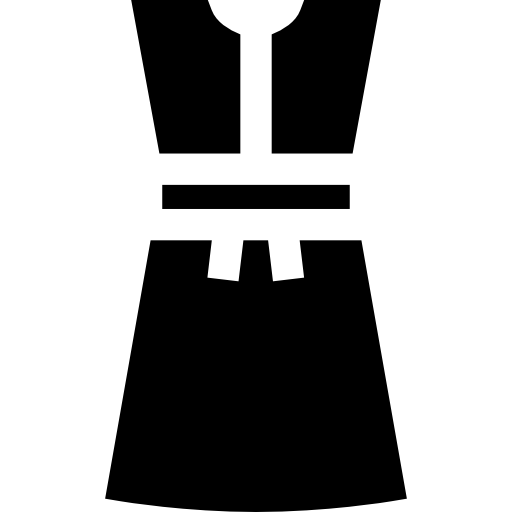 Dress Basic Straight Filled icon