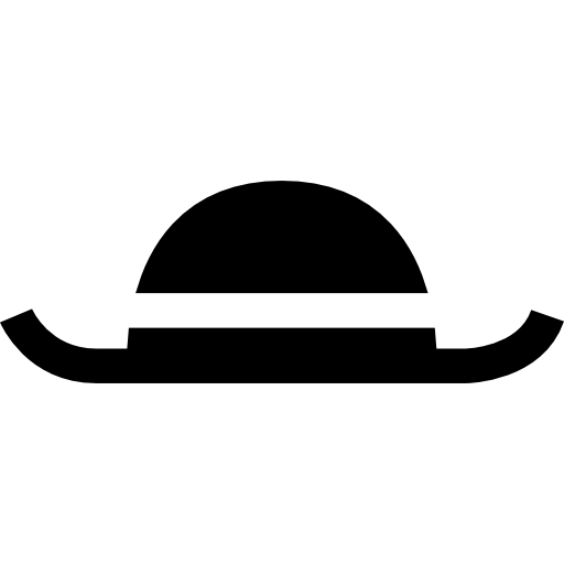 kapelusz Basic Straight Filled ikona