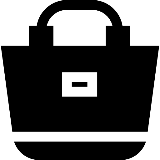 Hand bag Basic Straight Filled icon