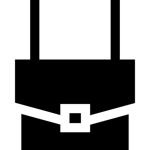 handtasche Basic Straight Filled icon