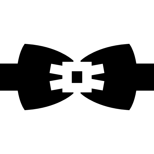 krawatte Basic Straight Filled icon